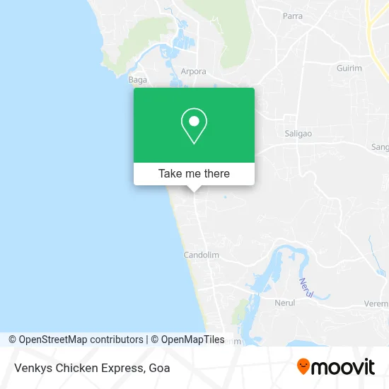 Venkys Chicken Express map