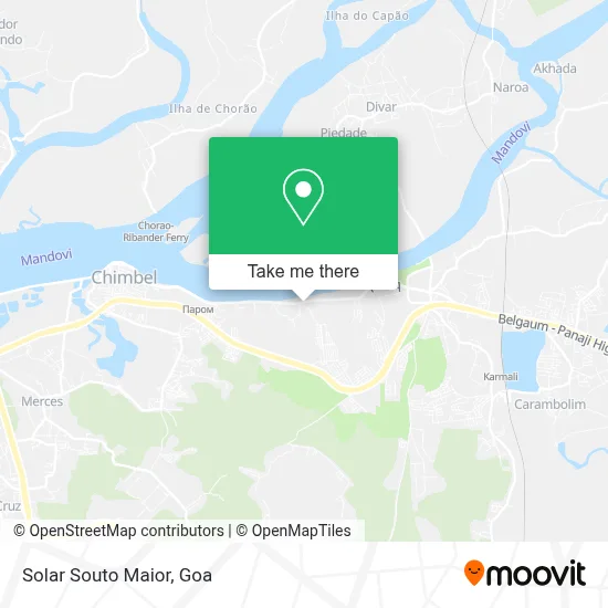 Solar Souto Maior map
