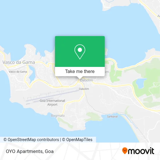Oyo Apartments map