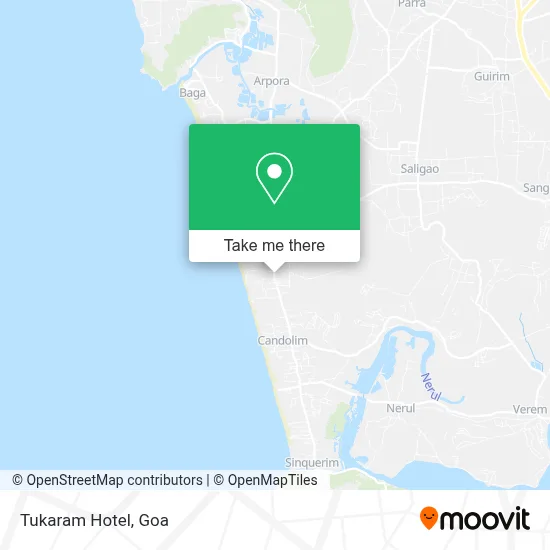 Tukaram Hotel map