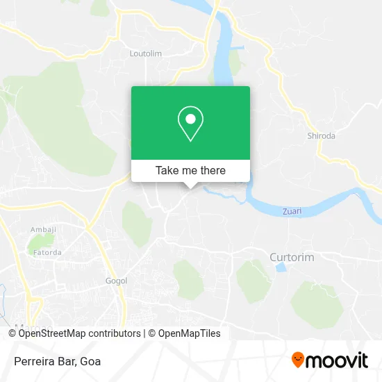 Perreira Bar map