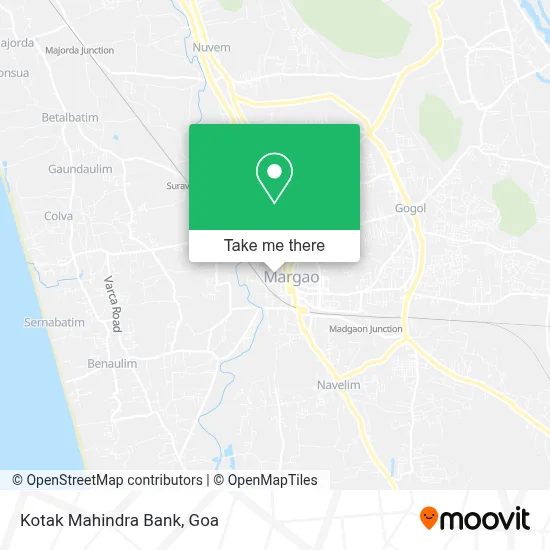 Kotak Mahindra Bank map
