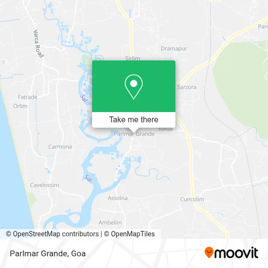 Parlmar Grande map