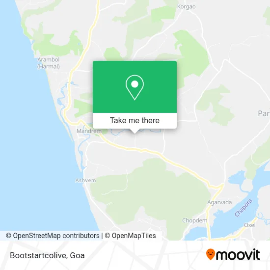 Bootstartcolive map