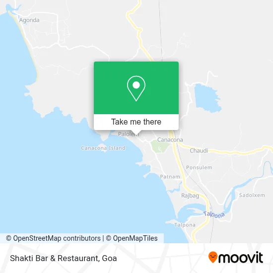 Shakti Bar & Restaurant map