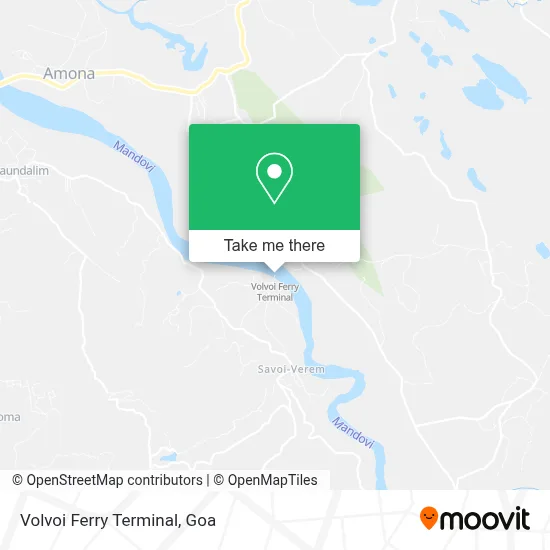 Volvoi Ferry Terminal map