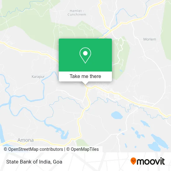 State Bank Of India map