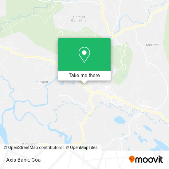 Axis Bank map