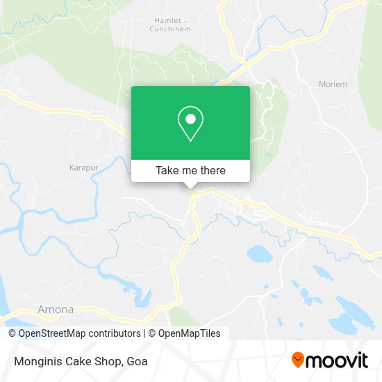 Monginis Cake Shop map