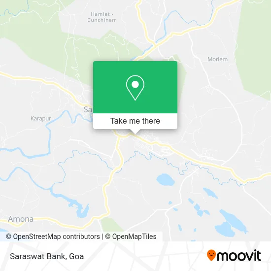 Saraswat Bank map