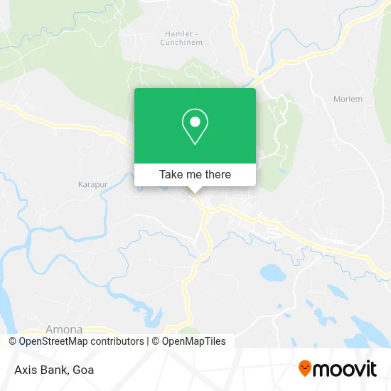 Axis Bank map