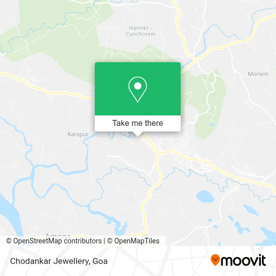 Chodankar Jewellery map