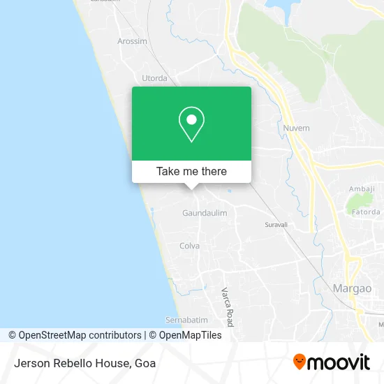 Jerson Rebello House map