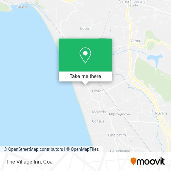 The Village Inn map