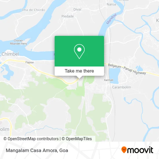 Mangalam Casa Amora map