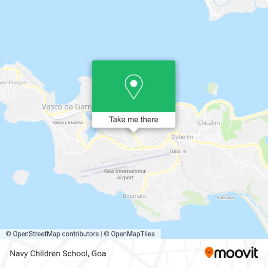 Navy Children School map