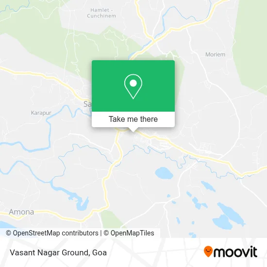 Vasant Nagar Ground map