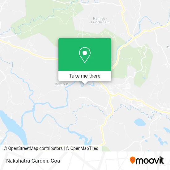 Nakshatra Garden map