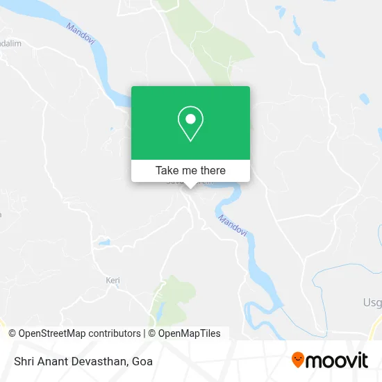 Shri Anant Devasthan map