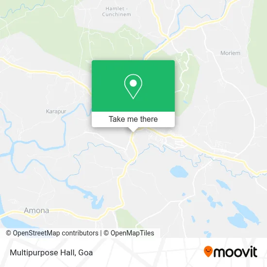 Multipurpose Hall map