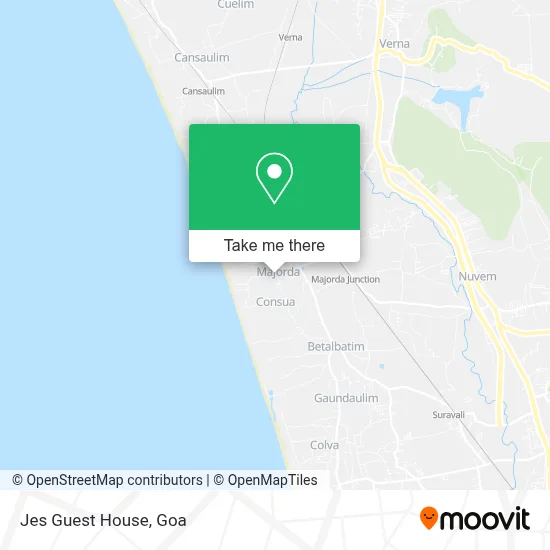 Jes Guest House map