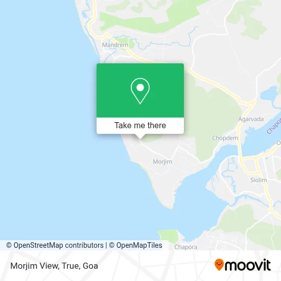 Morjim View, True map