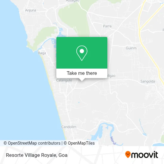 Resorte Village Royale map