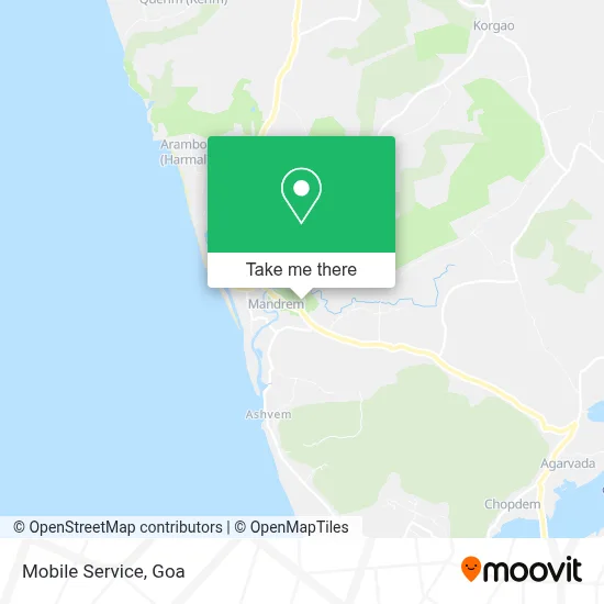 Mobile Service map