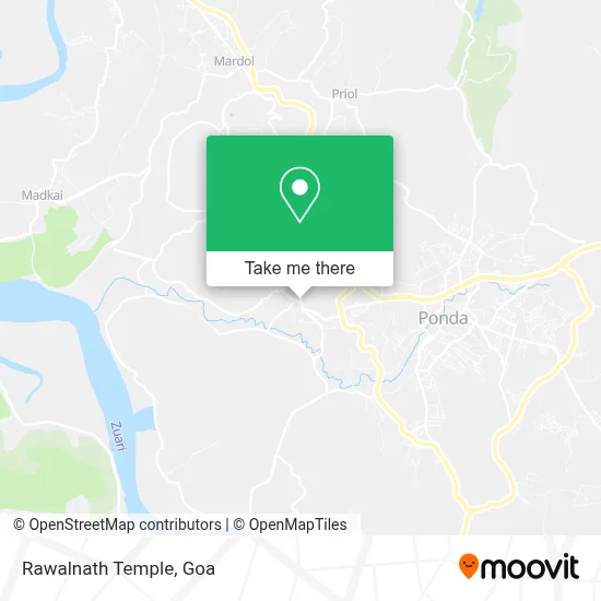 Rawalnath Temple map