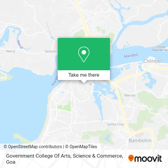 Government College Of Arts, Science & Commerce map