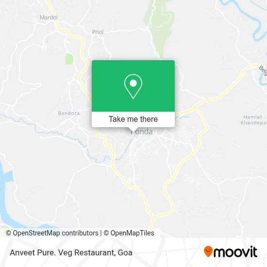 Anveet Pure. Veg Restaurant map