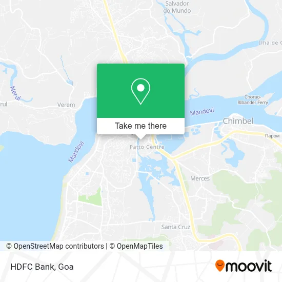 Hdfc Bank map
