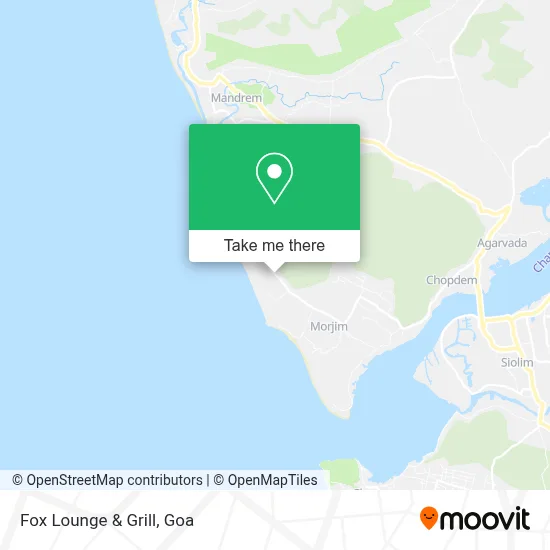 Fox Lounge & Grill map