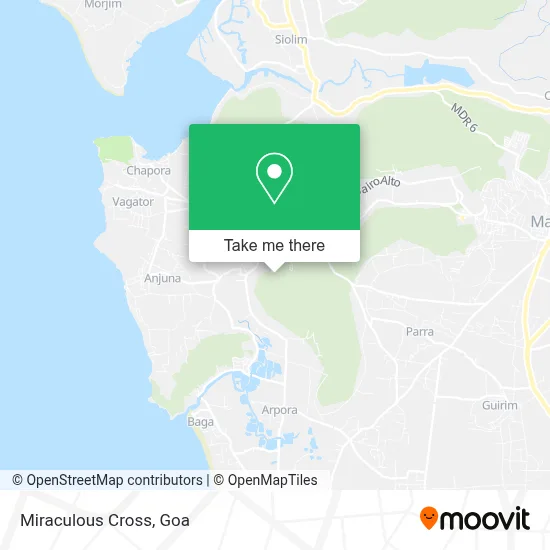 Miraculous Cross map