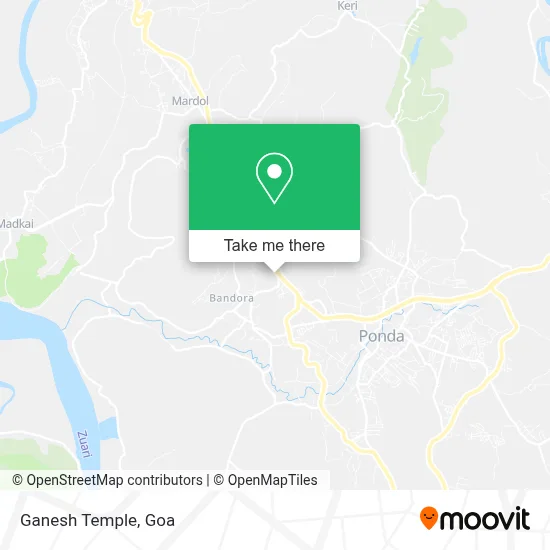 Ganesh Temple map