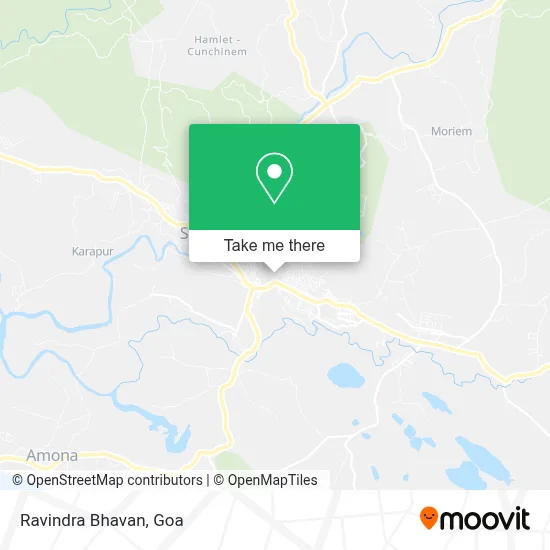 Ravindra Bhavan map