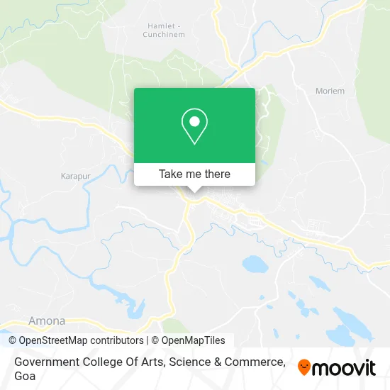 Government College Of Arts, Science & Commerce map