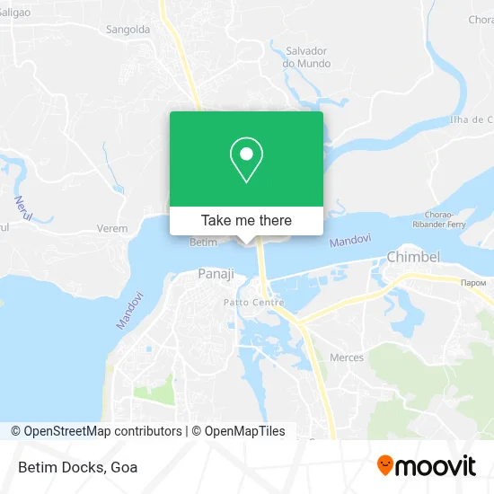 Betim Docks map