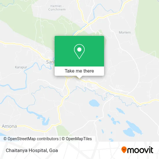 Chaitanya Hospital map