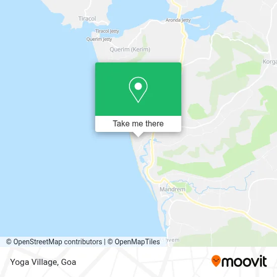 Yoga Village map