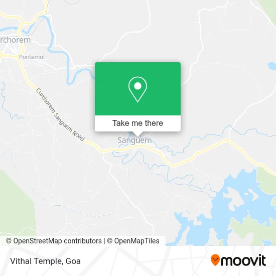 Vithal Mandir map