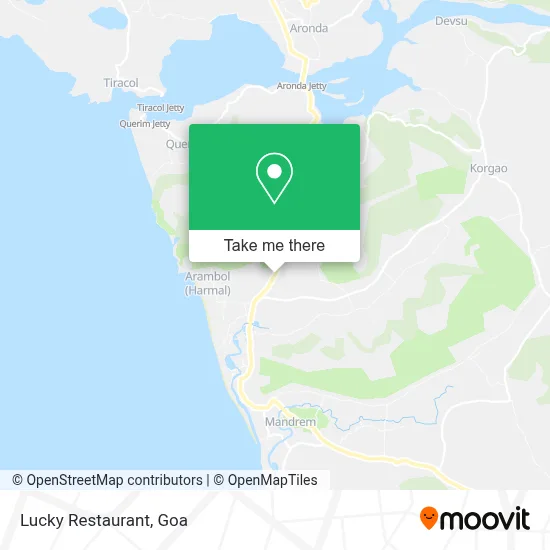 Lucky Restaurant map