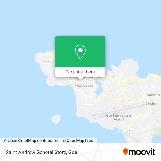 Saint Andrew General Store map
