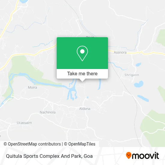 Quitula Sports Complex And Park map
