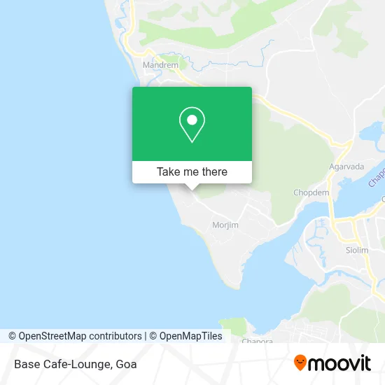 Base Cafe-Lounge map