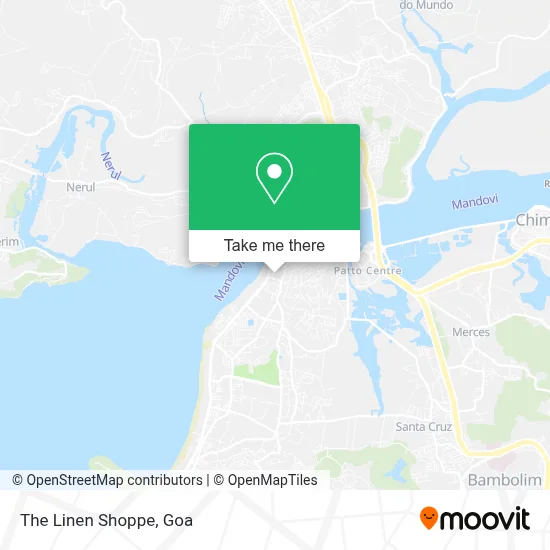 The Linen Shoppe map