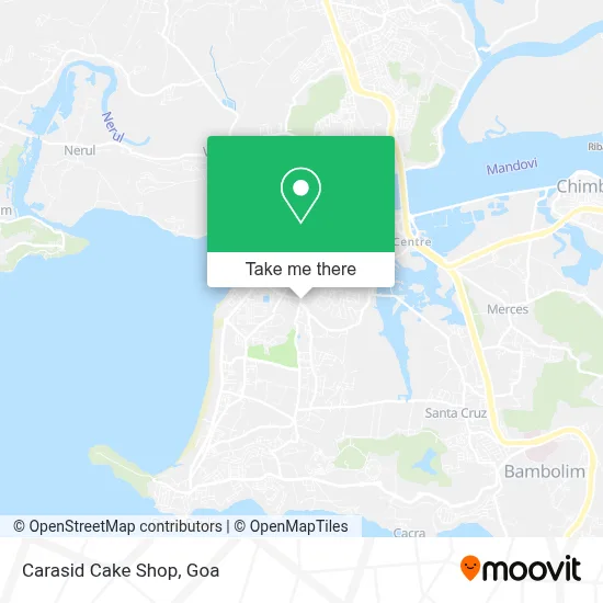 Carasid Cake Shop map