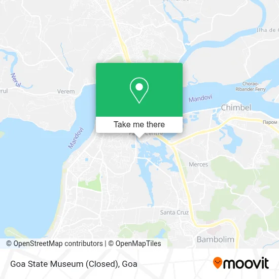 Goa State Museum (Closed) map