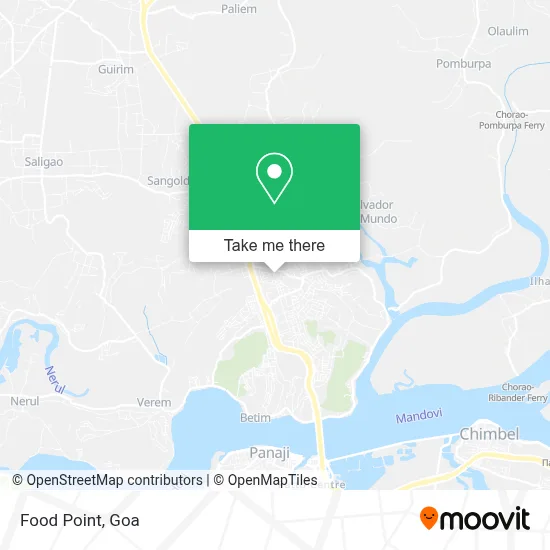 Food Point map