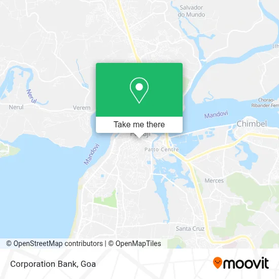 Corporation Bank map